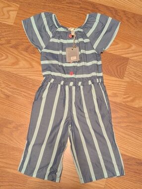 NWT Matilda Jane My Oh My Striped Girls' Romper